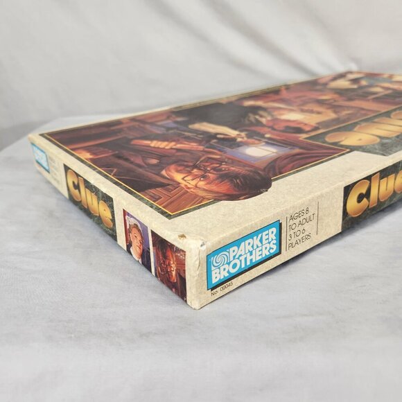 Vintage 1986 1992 Clue Classic Detective Board Game Parker Brothers Complete - Picture 10 of 13